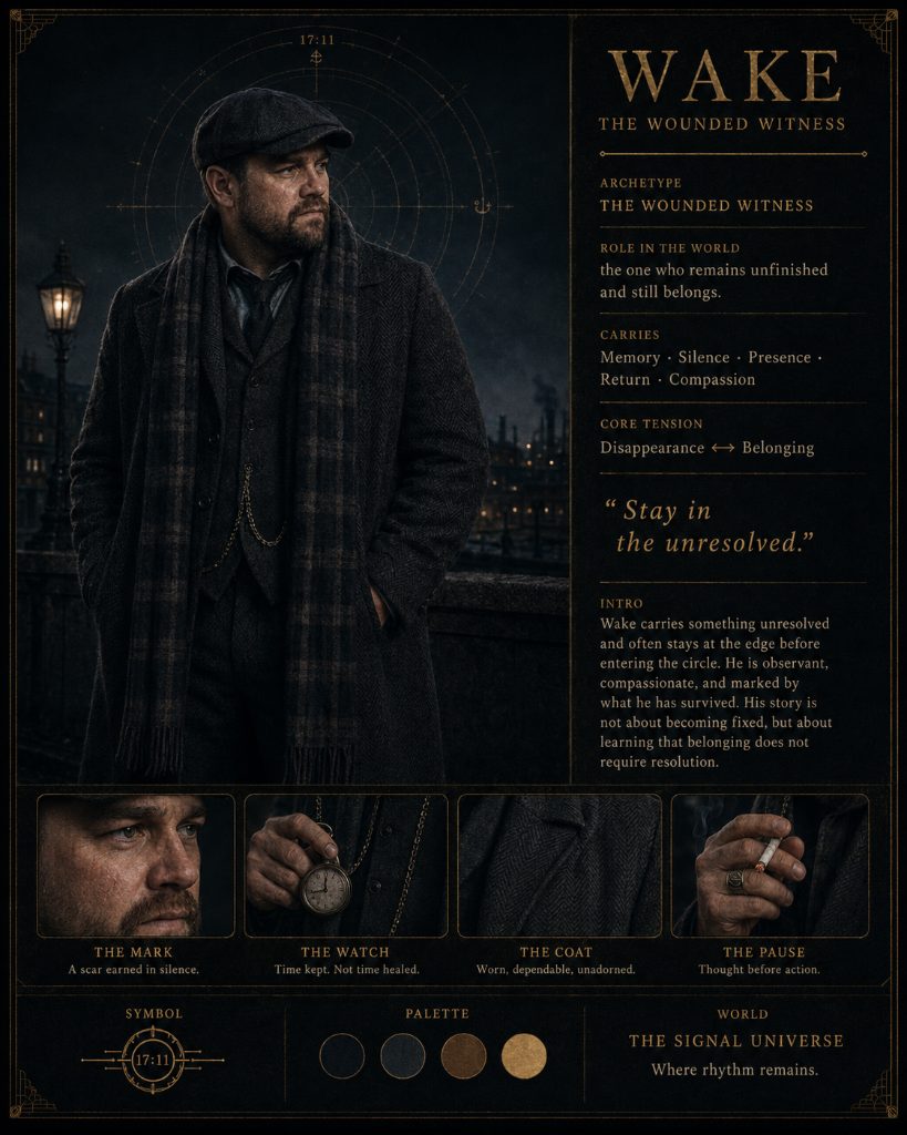The Wounded Witness portrait